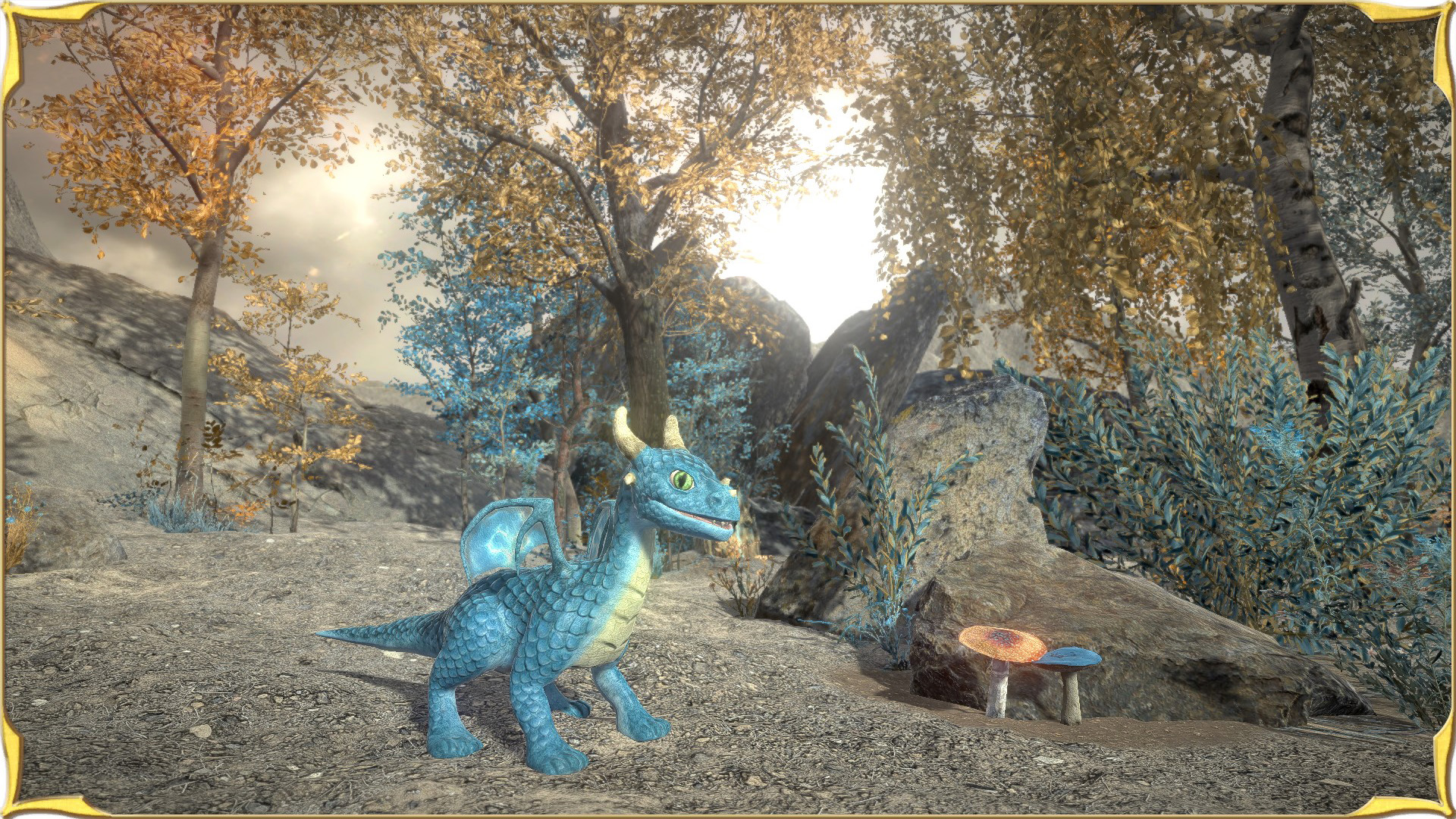 Blue Baby Dragon