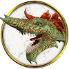 GD-Round-dragons green-red GD-Round-dragons green-red