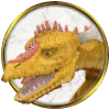 GD-Round-dragons yellow-red GD-Round-dragons yellow-red